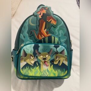 Loungefly Lion King Villains Scar Be Prepared Mini Backpack